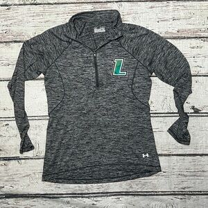 Loyola Greyhounds Under Armour Heatgear Women's 1/4 Zip Up Athletic Gym Shirt